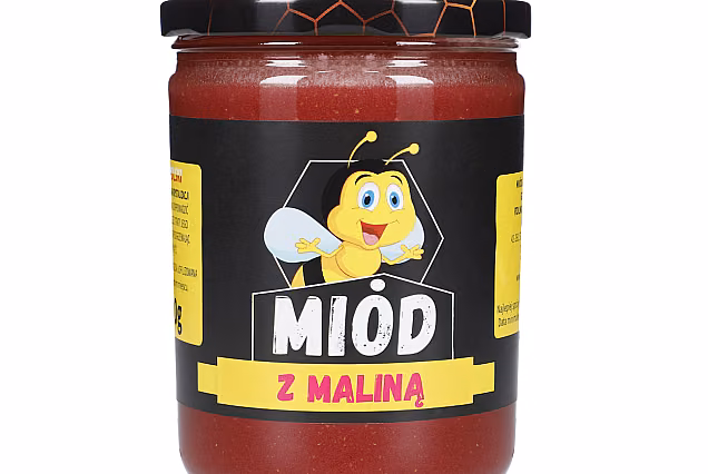 Miód z Maliną